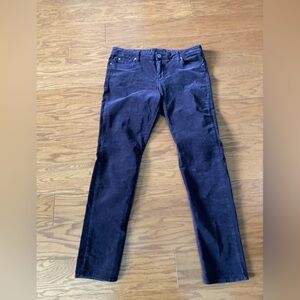 Kut from the Kloth purple jeans size 14 corduroy straight